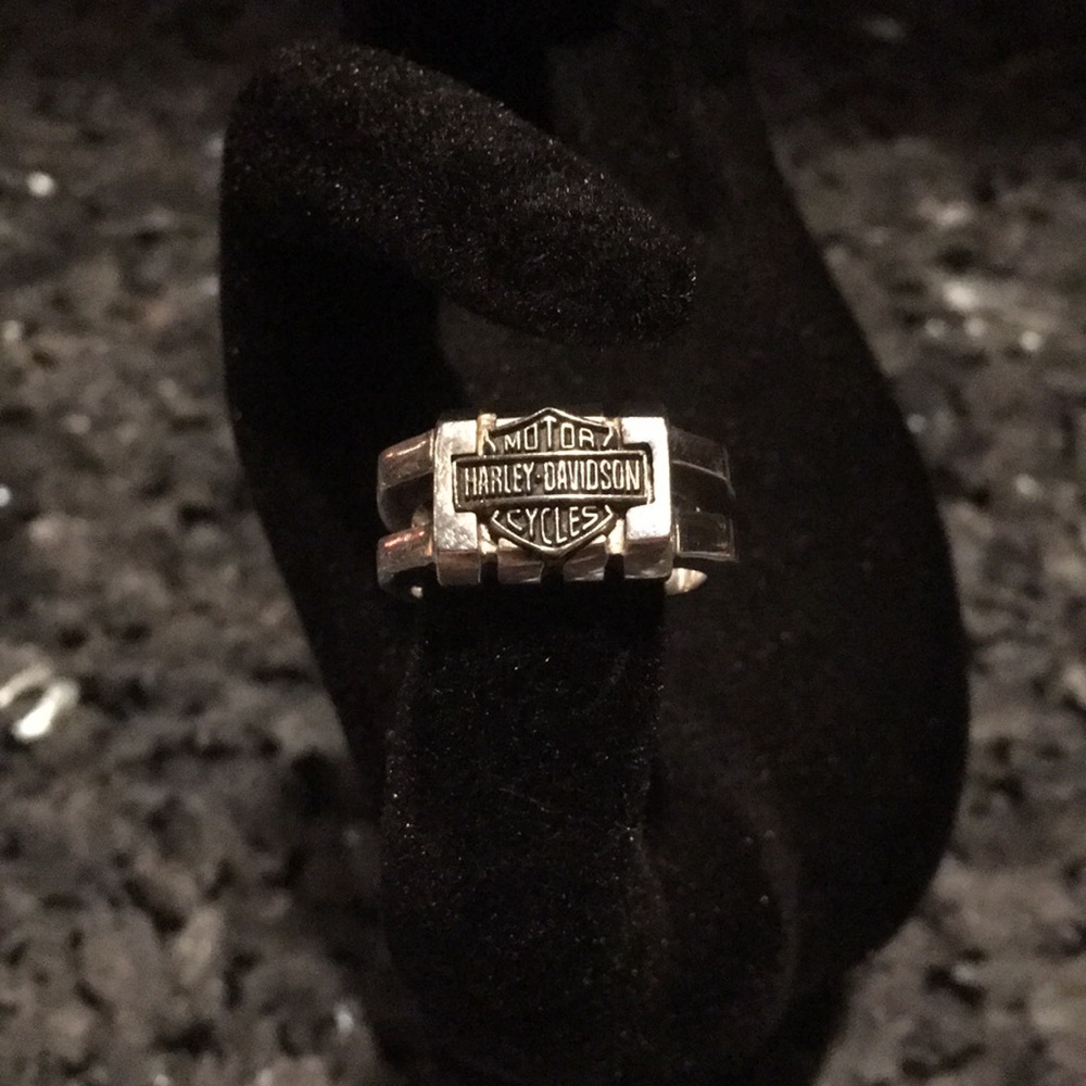 Harley Davidson Men’s Ring Sterling Silver Size 10